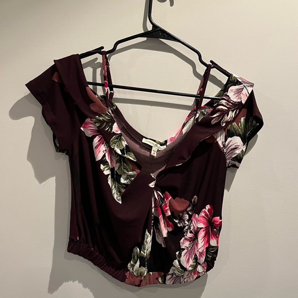 Express floral top
